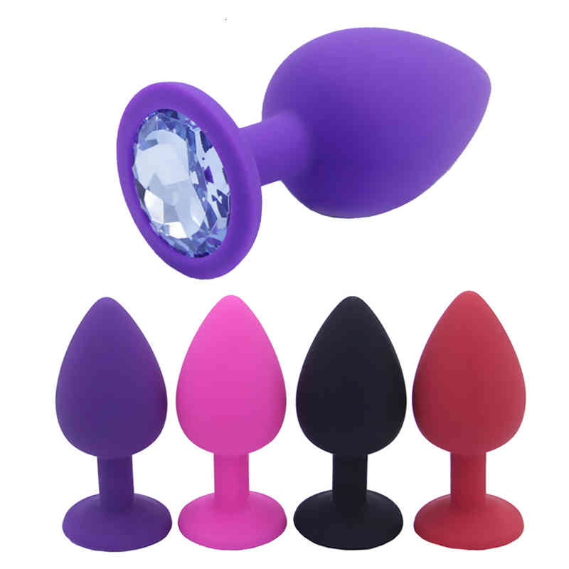 Clearance PromotionMassager Vibrator Sex Toys Penis Cock Silicone Butt Unisex Anal Plug Beads Vagin-image-794881045