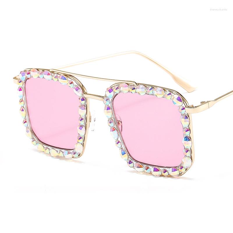 

Sunglasses Handmade Diamond Metal Crystal Women's Fashion SunglassesSunglasses