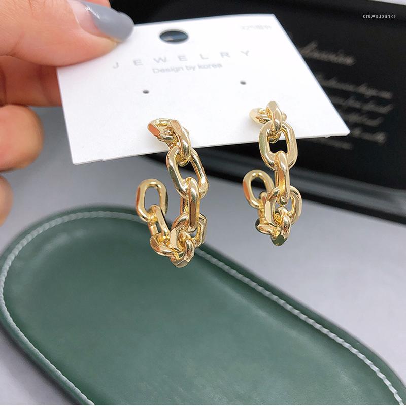 

Hoop & Huggie Hip Hop Fashion Cute Lock Earrings For Women&Man Punk Geometric European Style Jewelry Pendientes Plata Brincos 167Hoop