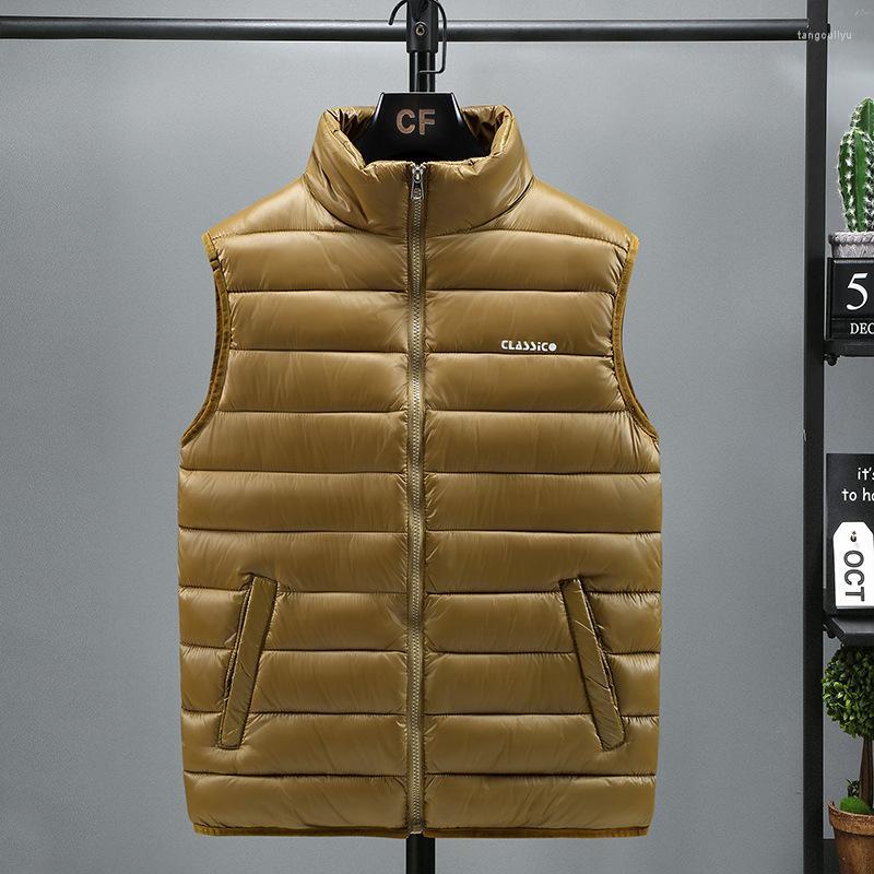 

Women's Vests Women's Fashion 2022 Women Down Cotton Padded Vest Coats Autumn Winter Female Sleeveless Collar Girls Casual Solid Warm, 886 blue