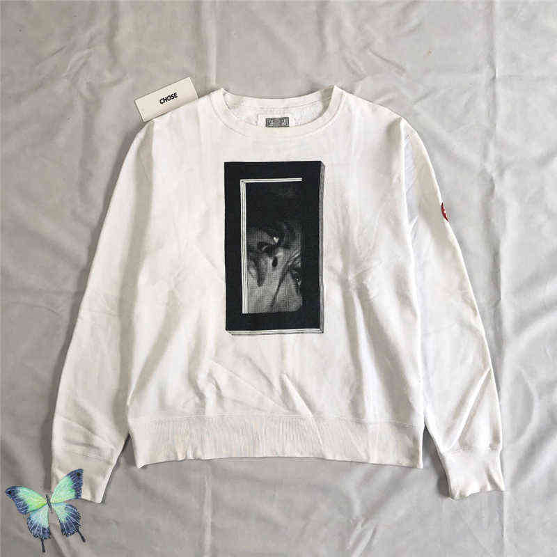 

Men's Hoodies Sweatshirts CAV EMPT C.E Crewneck Men Women Face Print Sweatshirts Cav Empt Sweatshirt T220825