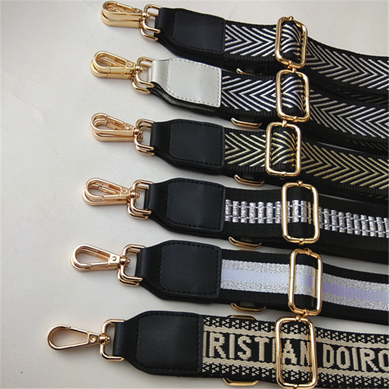 

Bag Parts Accessories Shoulder Strap for Handbags Adjustable Belt Rainbow Purse Replaceme handbags