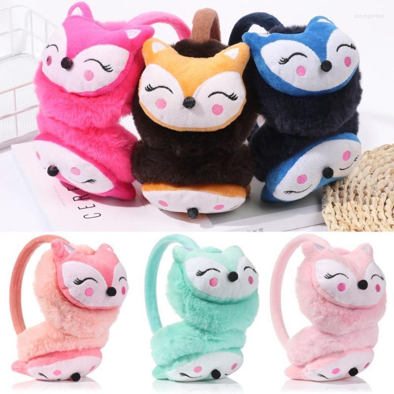 

Berets Winter Thick Adjustable Soft Cartoon Ear Warmers Cover Warm Earmuffs ProtectionBerets, Coffee-