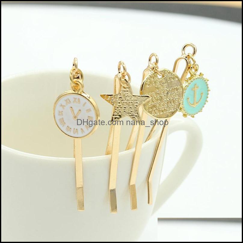 

Hair Clips Barrettes Hairpin Korean Disk U Wedding Hairpins Hairwear Jewelry Drop Delivery 2021 Nanashop Dhoe9
