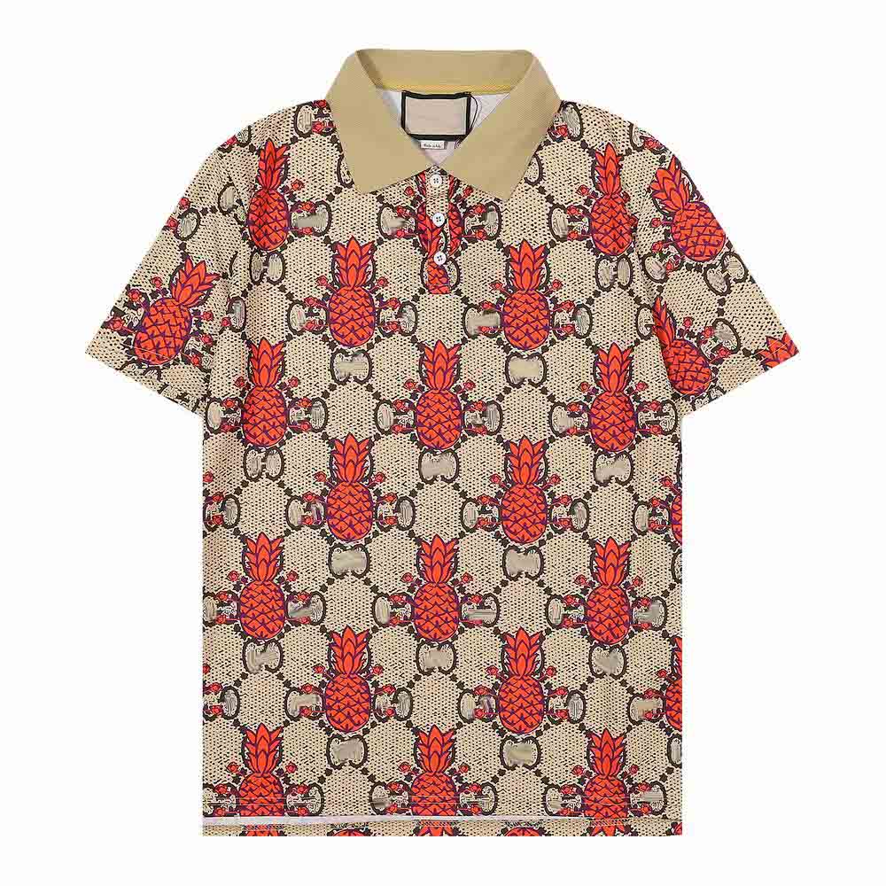 

2022 Designer high-end Brand Polo T-shirt men Bee polo shirt 100% cotton lapel Business shirt summer Embroidery Men's clothing