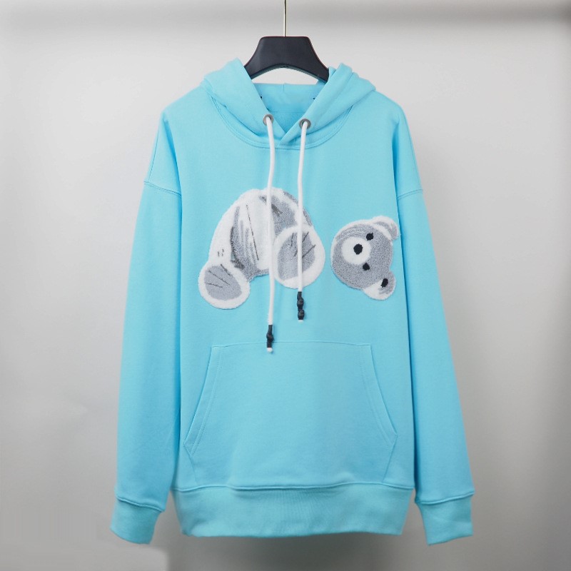 

New 2022 Look Hoodie Designer White Sweethearts Sweatshirts Tech Fleeces Autumn And Winter Teddy Dear Hoody 100% Cotton Fashion Terry Explosion Men Women Size -XL, 4#