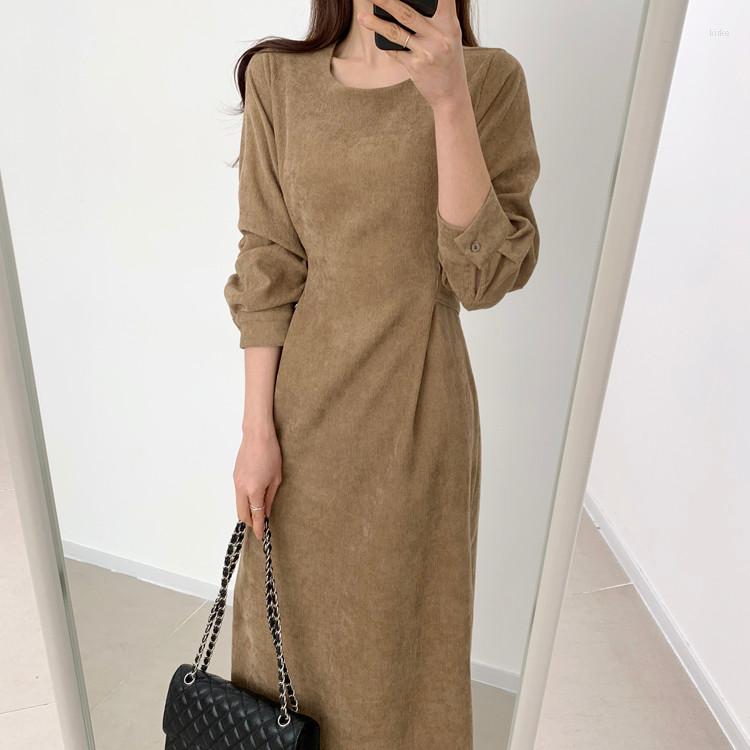 

Casual Dresses Print Summer Dress Evening Long Vintage Party Oversize Sleeve Beach Women Robe Vestido PromCasual, Khaki