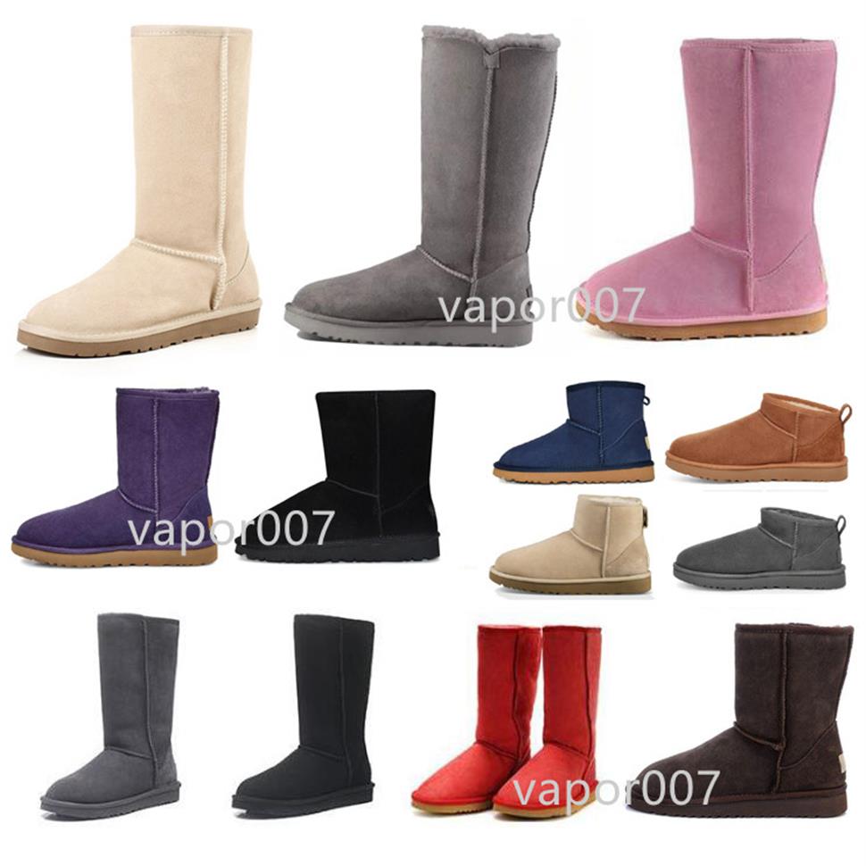 

2021 Fashion Women Snow Boots 2 Winter Boot Classic Mini ii class short Ankle Short long Ladies Girls Womens Booties shoes 36-41279U