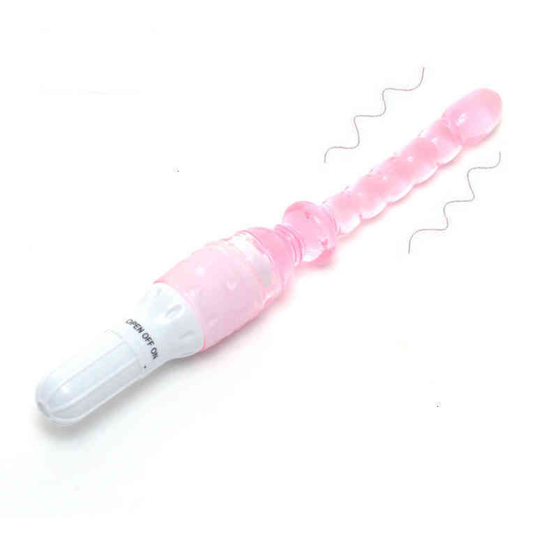 Sex toys Vibrator Massager Anal Toys Rod Long Plug Pearl Vaginal G-spot Adult Female Lovers Masturbation Shop-image-794868443