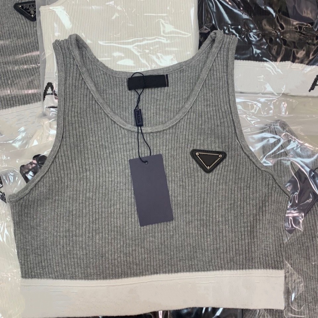 

Women' Vest Sweaters Sleeveless Knits pp Fashion Tees Short Tops Style Slim Top Zipper Summer Casual Women Clothing -L fashion YY, White