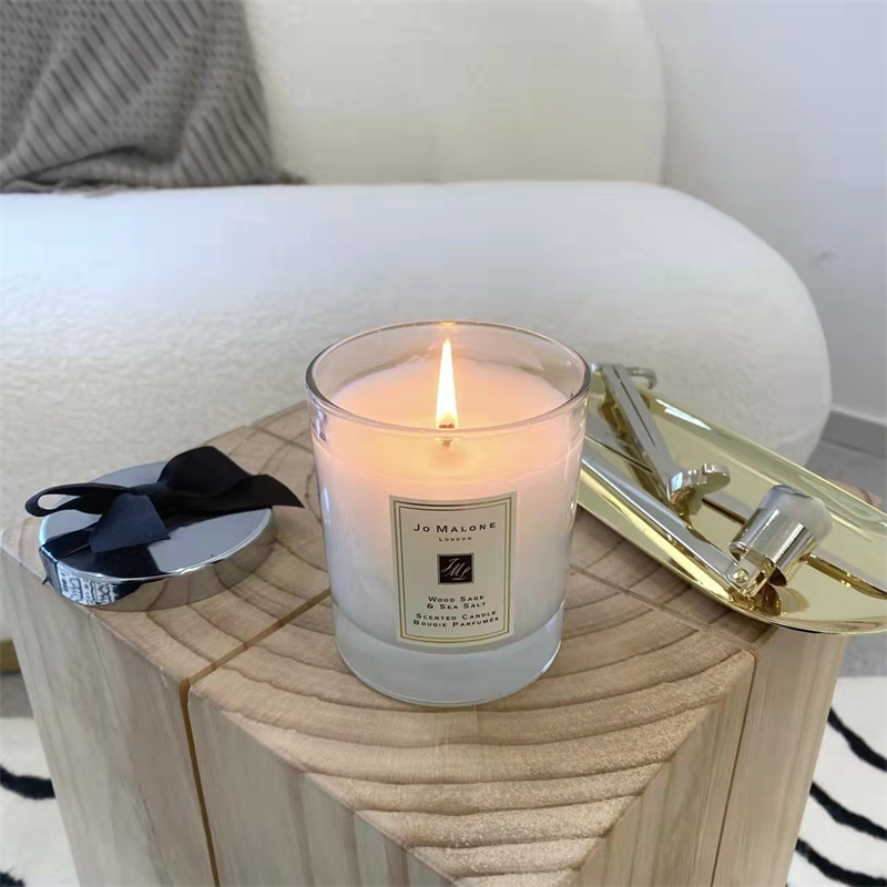 

jo malone perfume Candle Sea Salt English pear Red rose Lime Basil Mandarin Durable Flavor high version quality fast ship