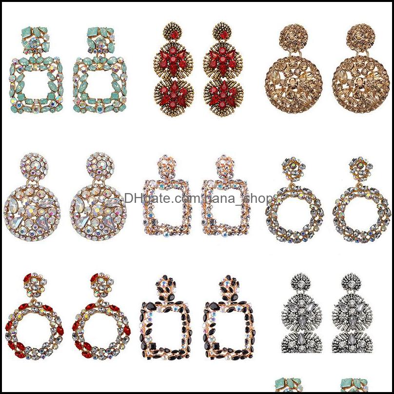 

Stud Geometric Earring Best Lady Fashion Za Resin Drop For Women Wedding Luxury Jewelry Boho Elegant Shiny Dangle Statement Delivery Dhfe5