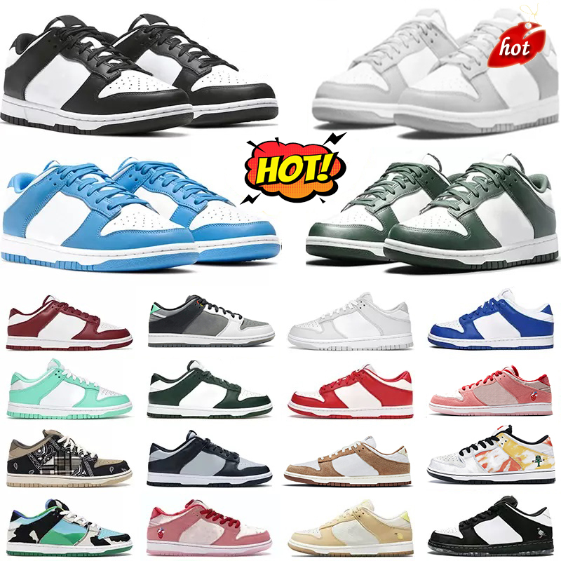 

Sandals Newest Designer Running Shoes for Men Women LOW Cut Platform Runner Sneakers Black White Classic Green Kentucky Chunky UNC University Red, 21