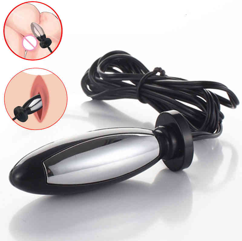 Massager Penis Cock Electric Shock Tens Estim Mini Butt Vagina Plug Dildo Vibrat-image-794882782