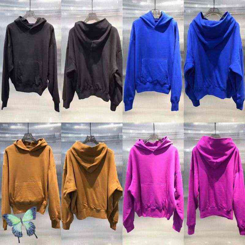 

Men's Hoodies Sweatshirts Heavy Fabric 380g Blank Fleece Hoodie Sweatshirt T220825