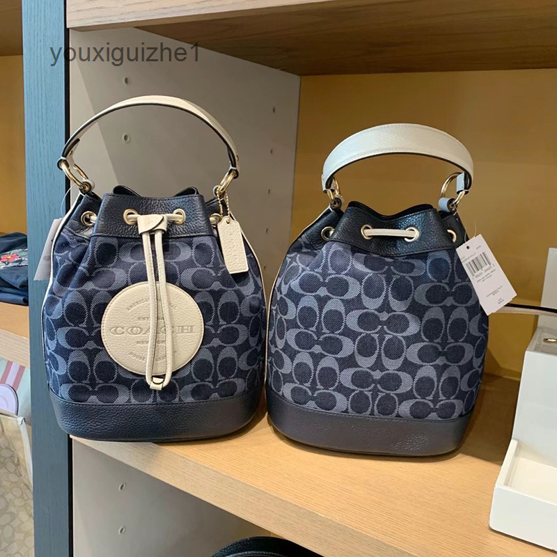 

Coch Womens Bags womens bag Dempsey canvas portable bucket cross, C4101 xiangbulei