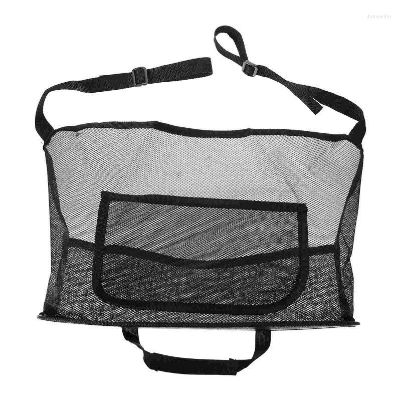 

Car Organizer 1pc Simple Net Pocket Vehicle Backseat Storage Netting Pouch