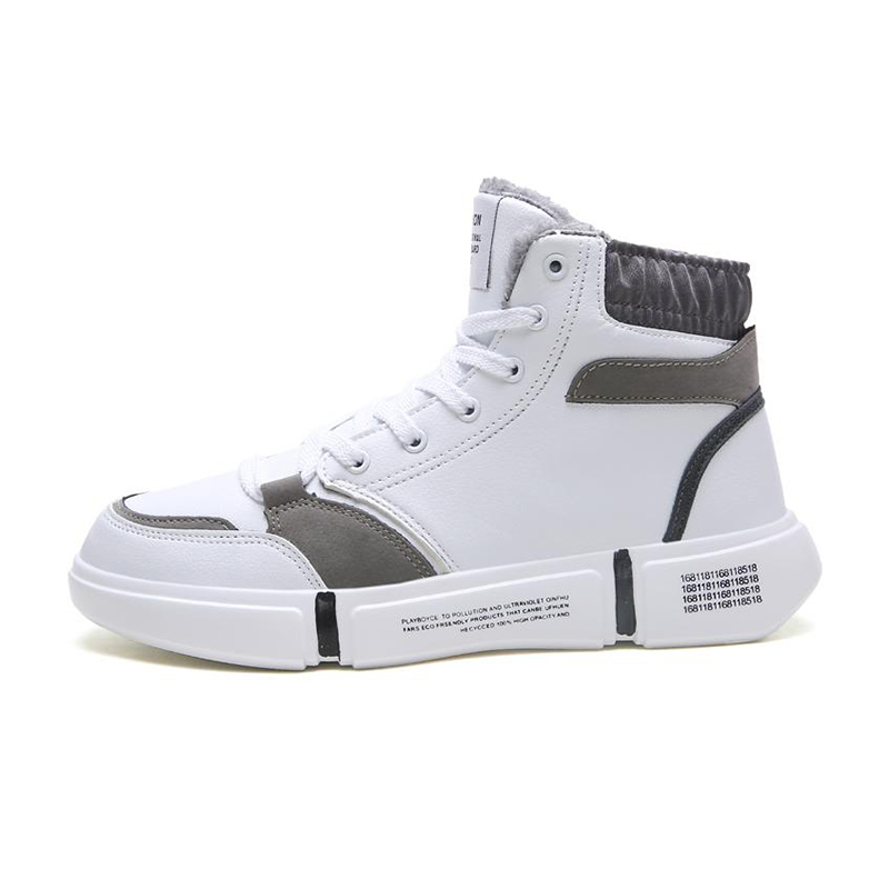 

Hot arrival Lace Simple designer shoes soft black white Red Grey warm man boy men boots mens Sneakers Boot trainers outdoor walking Size 39-45