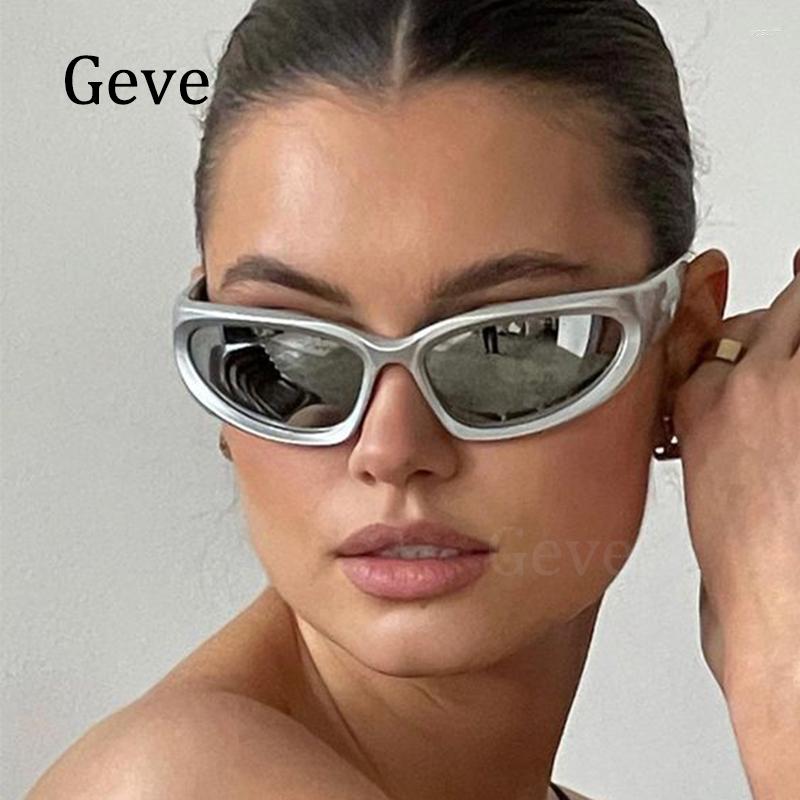 

Sunglasses Unisex Punk Women Trendy Mirror Sports Goggle Sun Glasses Men Hip Hop Steampunk Colorful Eyewear Fashion Shades