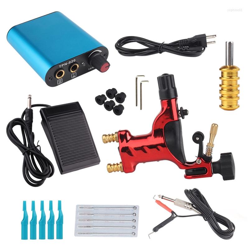 

Tattoo Guns Kits Machine Kit Exquisite Workmanship Equipment With 5 Needles For Professional Artist Naked Body Art