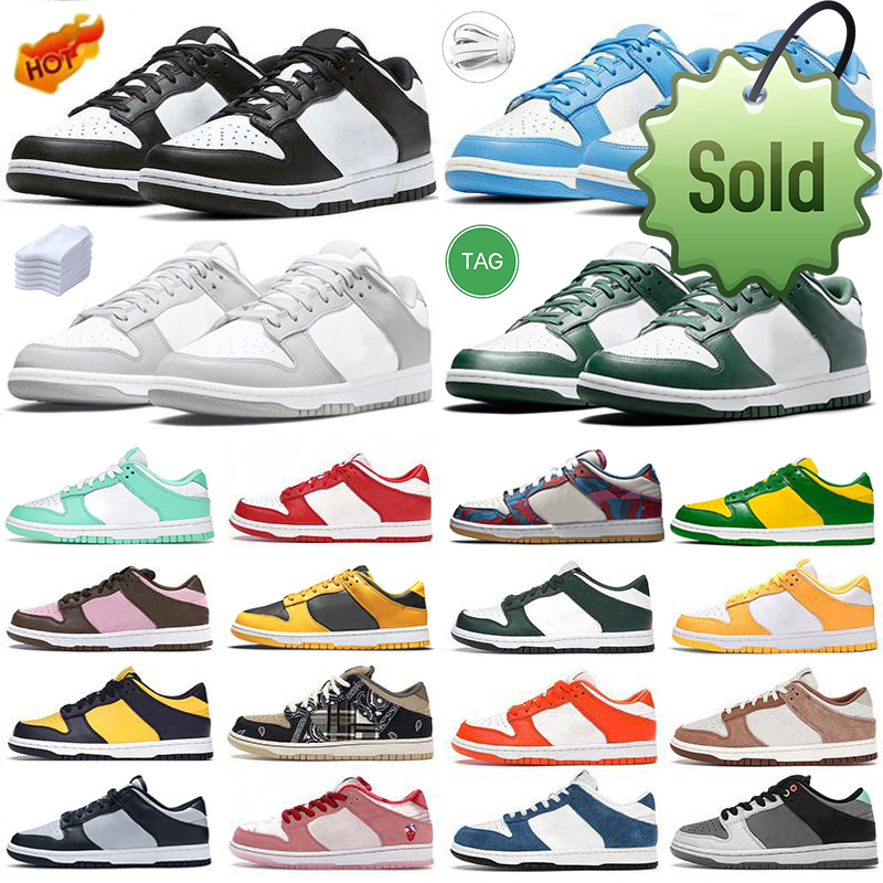 

Summer Sandals Mens running shoes Designer sneakers White Black Panda Green Glow Grey Fog Michigan Syracuse Trail UNC Blue Photon Dust Kentucky Sail men, Item#44