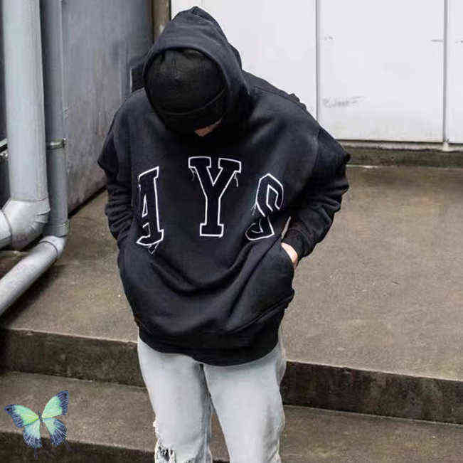 

Men's Hoodies Sweatshirts AYS Fleece Hoodie Sweatshirt Men Women Askyurself Pullover Hoodie Sweatshirt T220825