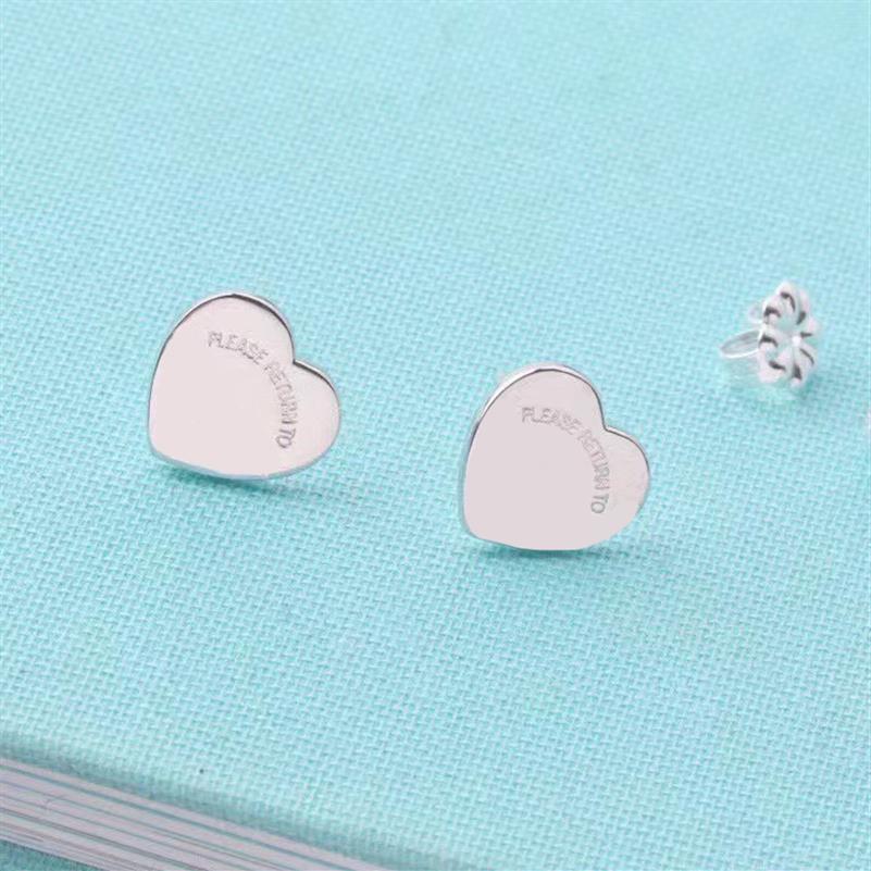 

Designers earrings high quality women's studs Classic Love Earring simple stud designer temperament jewelrys gift fashion ver207S