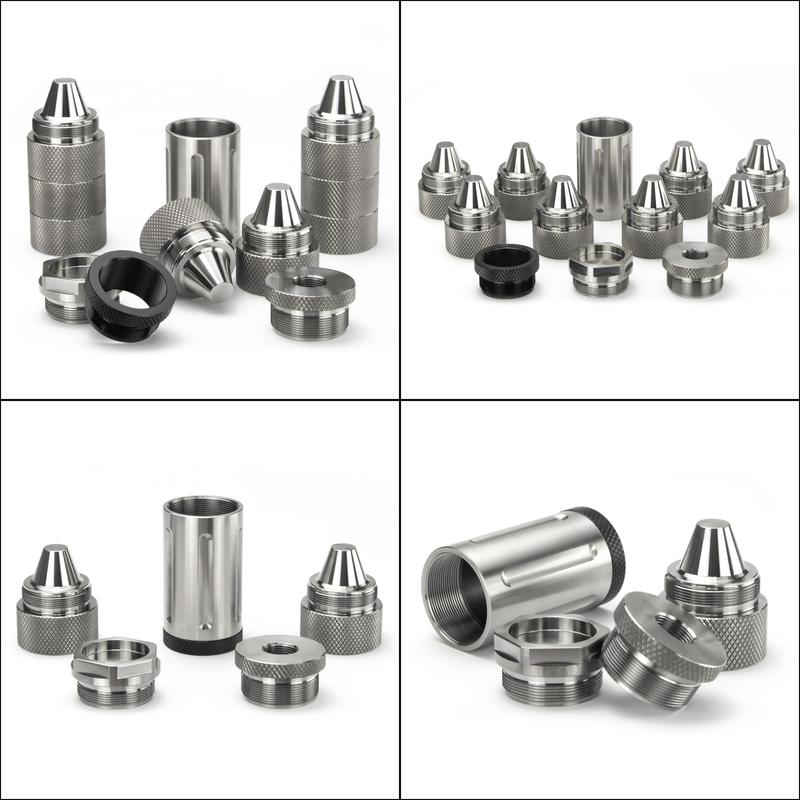 Filtre à carburant 10 pouces L 1,58 Od Titane Gr5 Kit de piège à savon de nettoyage Modar 1,375X24 Tpi avec 5 8X24 ou 1 embout 2X28 D Dhcarfuelfi