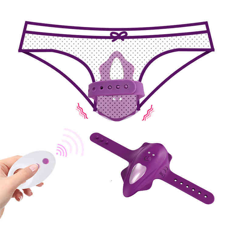 Sex toys Vibrator Massager Toys Remote Control Wearable Toy Women Clitoral Invisible Butterfly Vibrating Panties-image-795312334