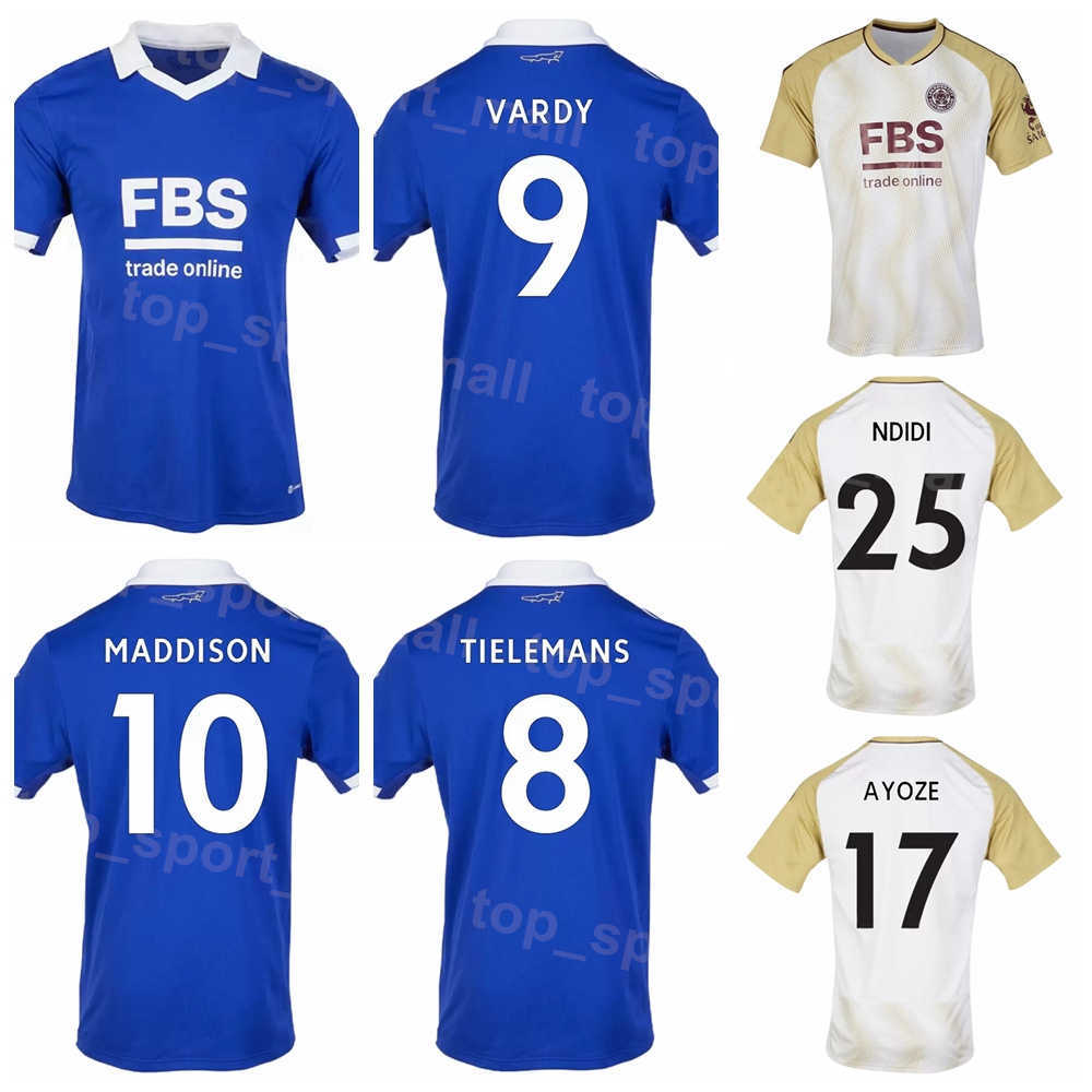2022-23 Leicester Soccer City Jerseys MADDISON CASTAGNE DEWSBURY-HALL JUSTIN NDIDI EVANS WARD AMARTEY VARDY TIELEMANS DAKA Football Shirt Kits Cu-image-795353730