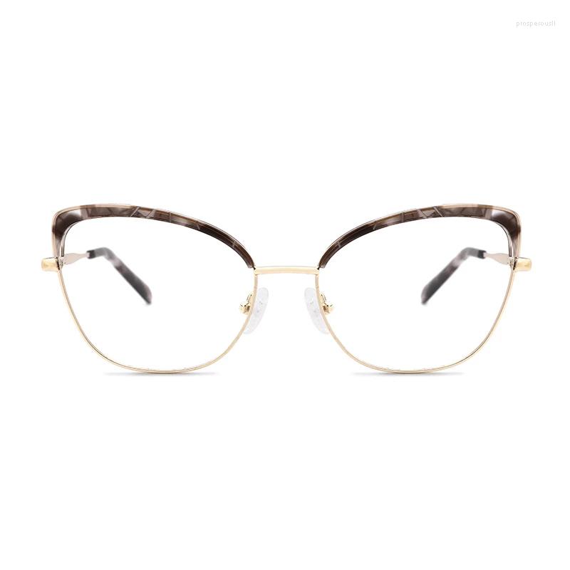 

Sunglasses Frames LANSSY Women Stylish Glasses Frame Vintage Brand Design Optical Myopia Computer Eyeglasses For High Quality MS8127