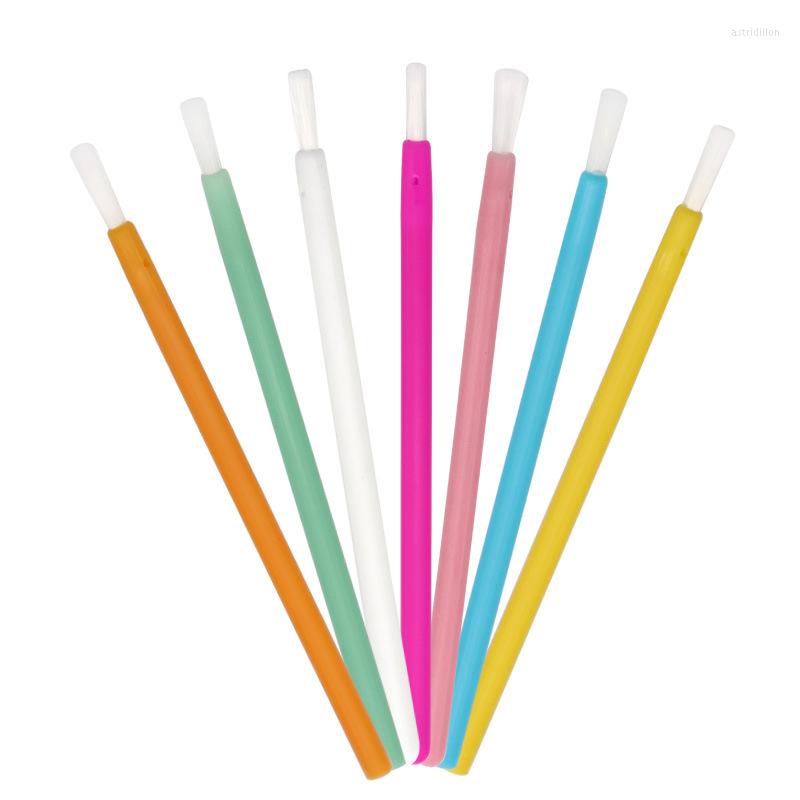 

Makeup Brushes 50 Pcs Disposable Nylon Lip Brush Lipstick Glossy Wands Clean Applicator Eyeshadow Gloss Cosmetic Tools