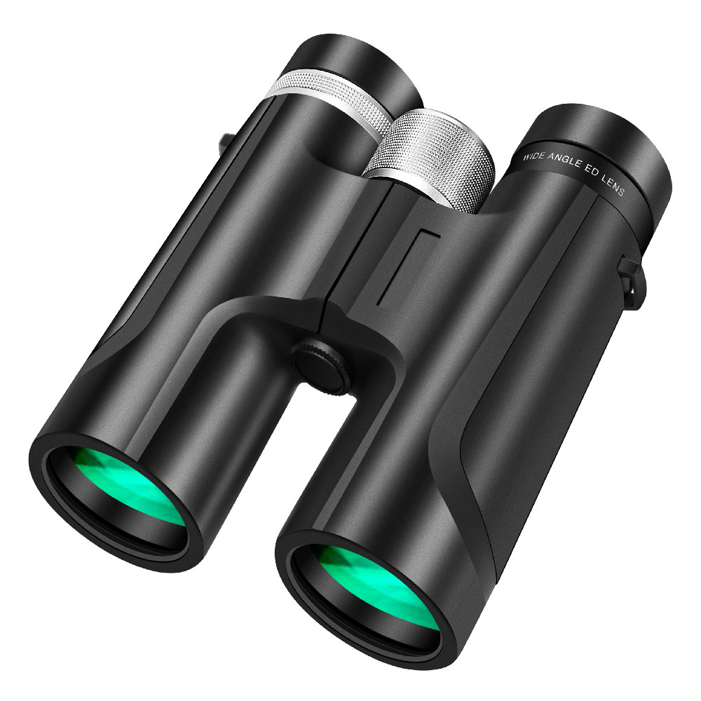 

12x42 Powerful Binoculars with Clear Weak Light Vision With Phone Adapter and Tripod Compact Binocular for Bird Watching Hunting Outdoor Travel