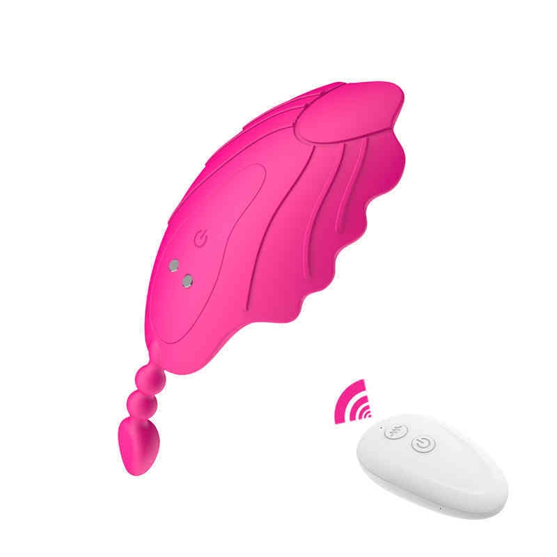Sex toys Vibrator Massager Toys Wireless Remote Control Clitoral Stimulator Invisible Wearable Panti Vibrating Women Butterfly-image-795302516