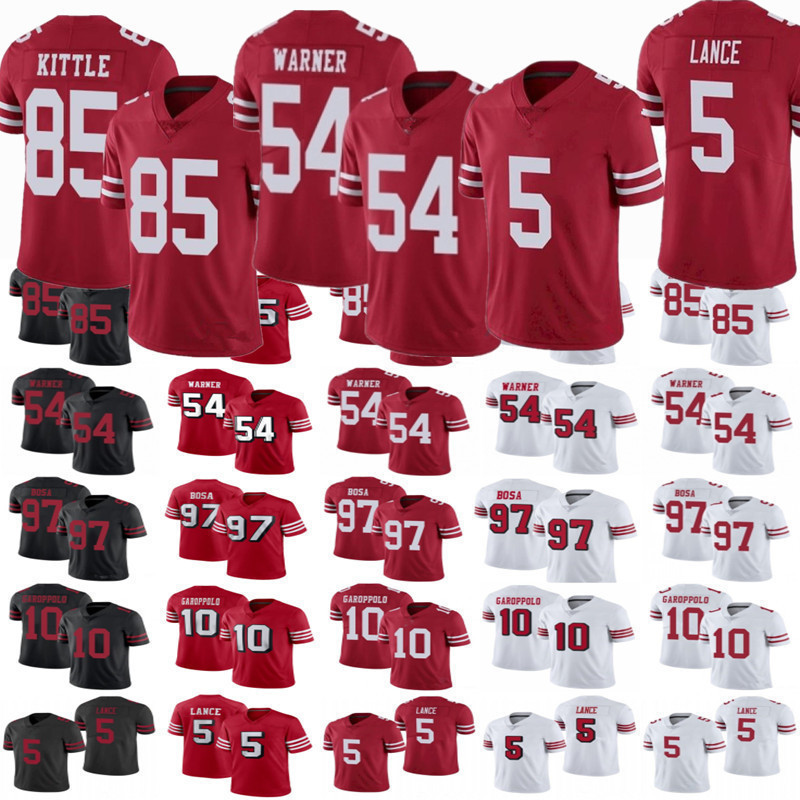 

Jersey 5 Trey Lance Men's''Nfl''Jersey 75th 97 Nick Bosa 10 Jimmy Garoppolo 85 George Kittle 19 Deebo Samuel 54 Fred Warner 80 Jerry Rice San Men Francisco, Color
