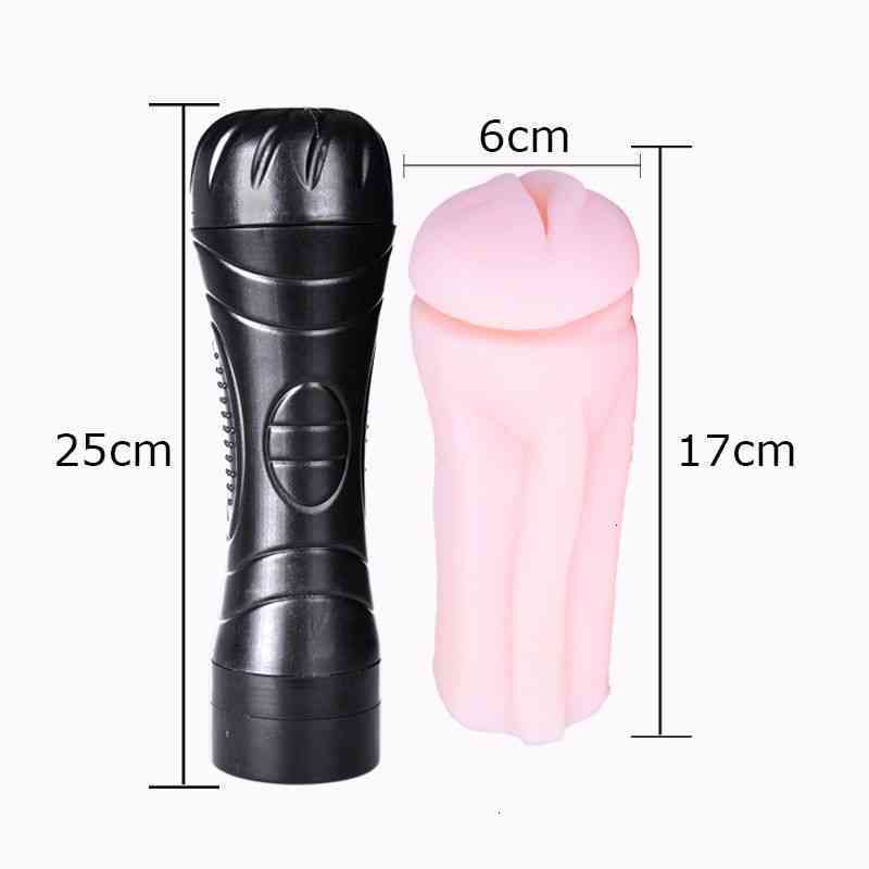 Vibrator toys Sex Massager Handfree Japanese Rubber Vagina Masturbators Cup Artificial Battery Powered Pussy Toy Electric Male Vibrating Masturba-image-795295345
