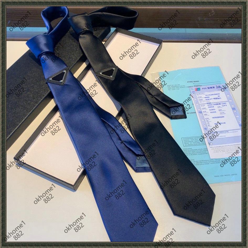

Men Tie Business Necktie Designers Ties Cravates Triangle Decoration Neckties Krawatte Casual Corbata Cravatta Letter Silk Necktie294e
