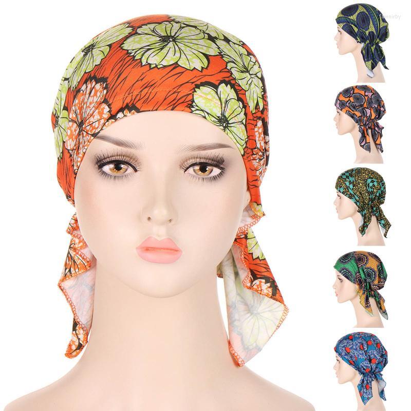 

Ball Caps Womens Casual Printed Head Hat Cap Headwear Muslim Turban Headwrap Groomsman