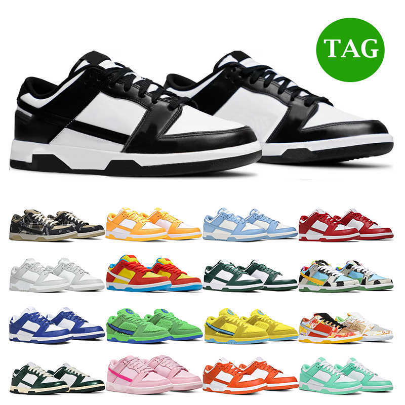 

TOP Sandals men Casual shoes designer women Black white panda Green triple pink mens sports sneakers, 30