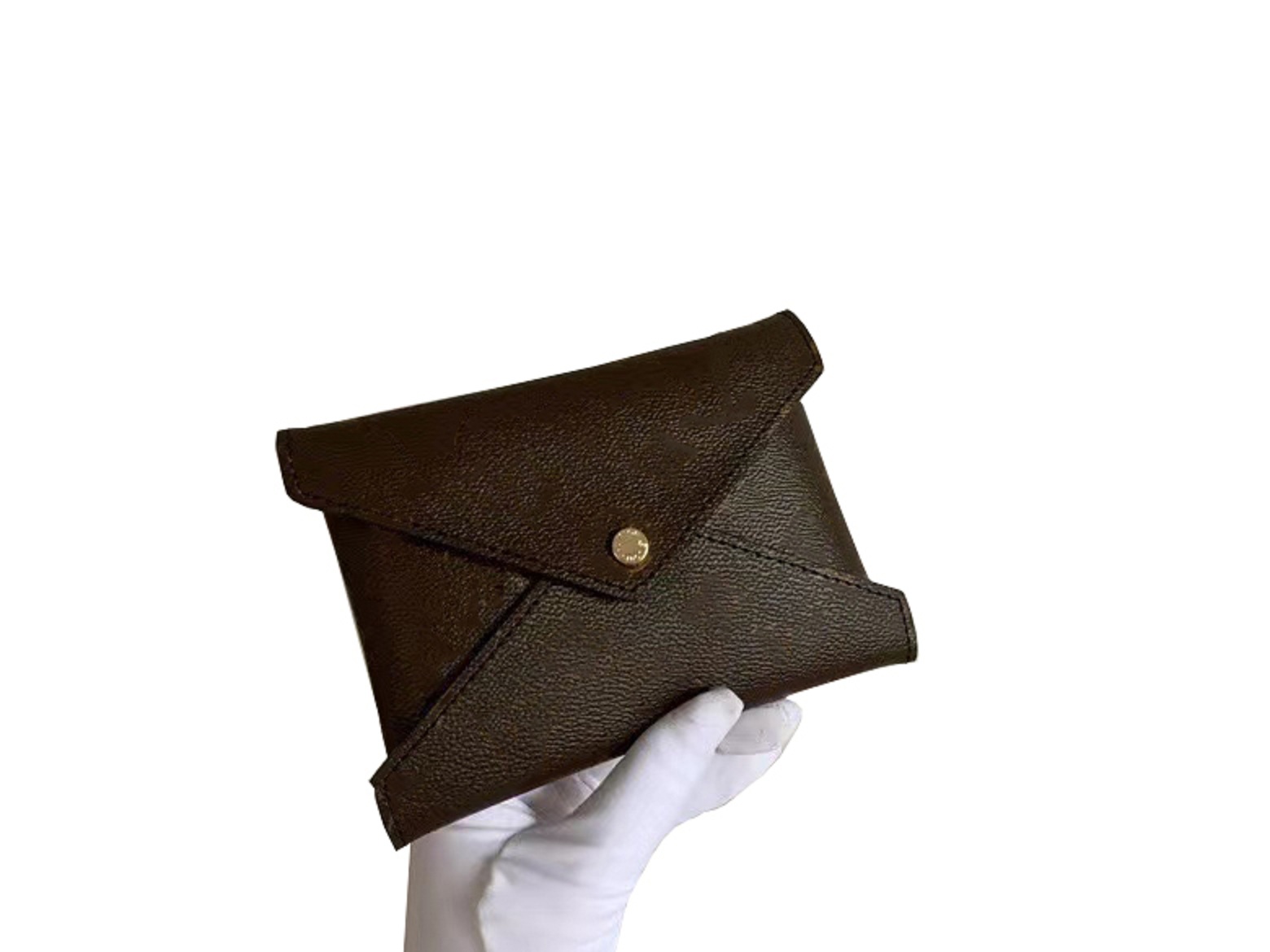 

624s signer bags 3-piece set luxurys handbags chain shoulder bag crossbody bag and purse Long Wallets Fold Card Holder free ship, Mono brown #61111