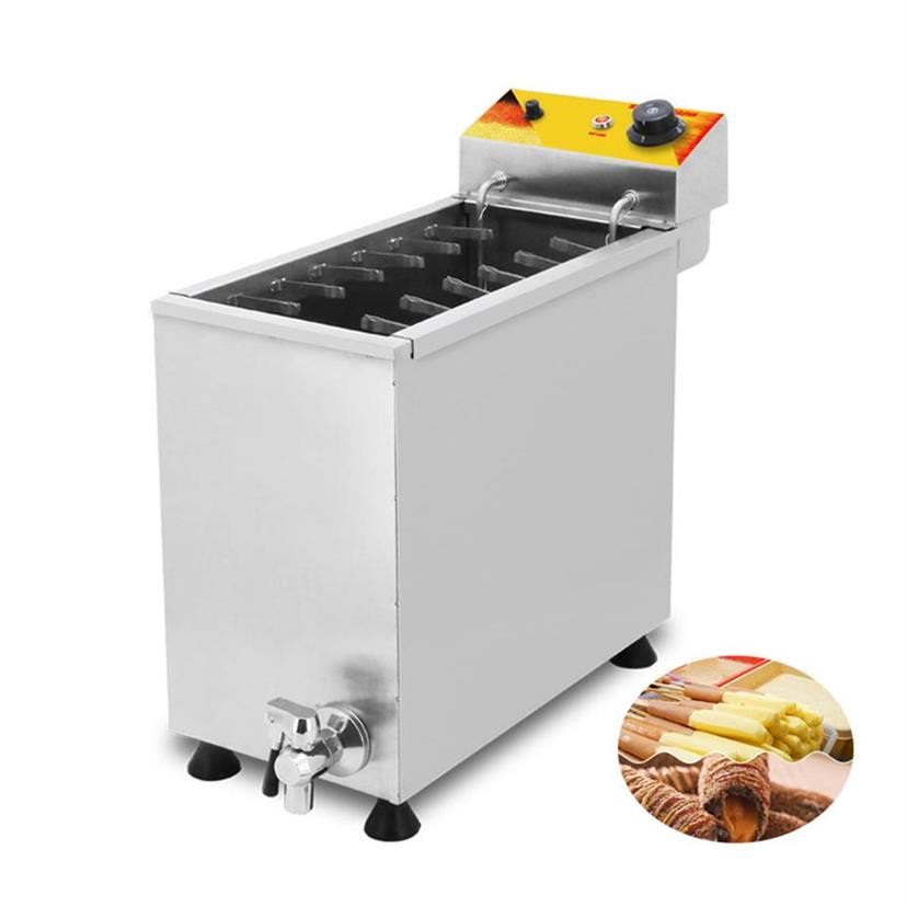 

BEIJAMEI Commercial Automatic 25L Cheese Dog Sticks Fryer Machine Electric Deep Korean Corn Dog Frying Snack Equipment191a258g