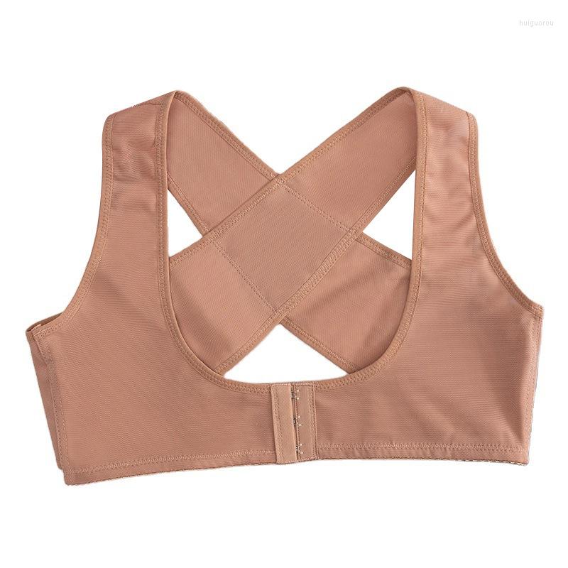 

Women's Shapers Back Straight Posture Corrector Push Up Brace Clavicle Support Stop Slouching And Hunching Adjustable Trainer Cross Tops, Black
