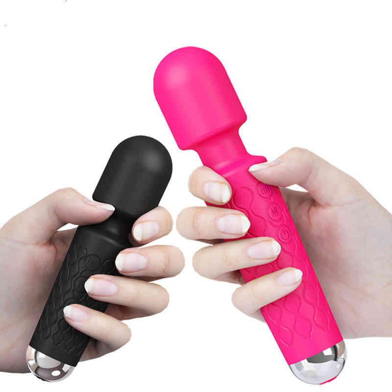 Sex toys Vibrator Massager Toys Jiuba 8-speed 20 Second Fashion Charging Av Stick Masturbation Female Products Changeable Waterproof Strong Vibra-image-795301608