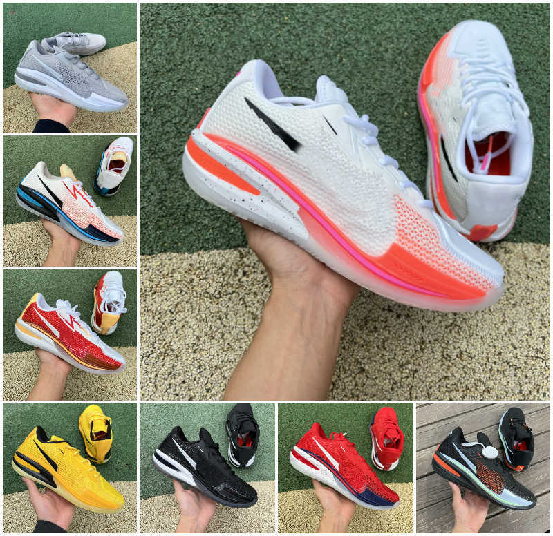 

Sports Shoes Top Quality 2022 ZOOM G.T. Cut Mens Basketball Shoes GT White Black Laser Blue Violet Bright Crimson Green Grinch Think Pink Ghost, Gt02