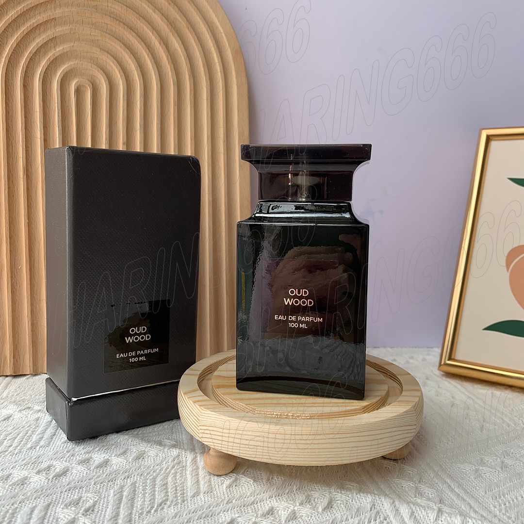 

Designer perfume Oud&Wood 100ml 3.4oz Men Women Neutral Perfumes Fragrance Cherry Wood Tobacco rose Long Lasting Time Good Smell Cologne Spray Fast Ship