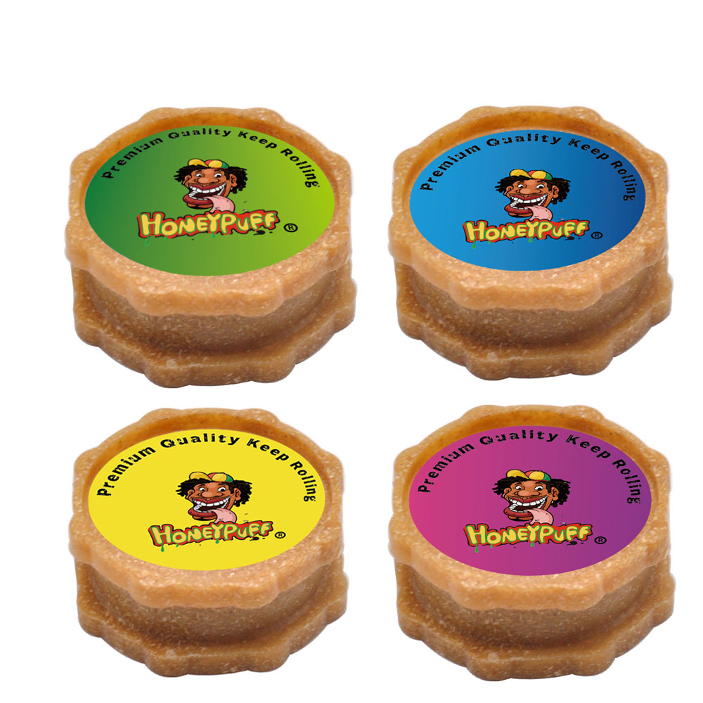 

Plastic Tobacco Smoking Accessories Herb Grinder Diameter 53x22 MM 2 Layers Plastic Shark Teeth Dry Muller