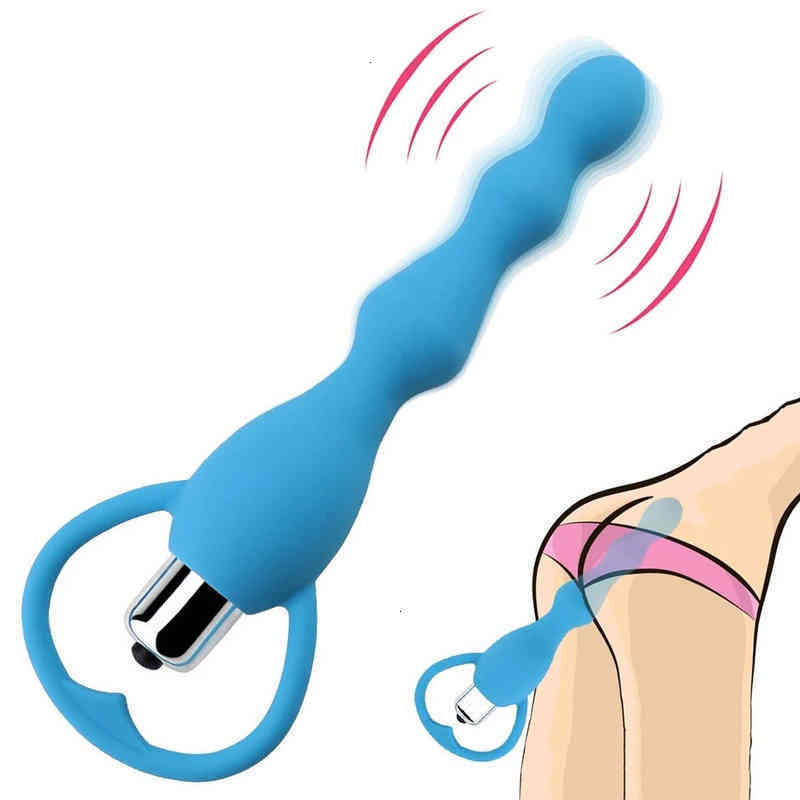 toys Sex Vibrator Massager Anal Toys Female Beads Gay Prostate Massage Hip Smooth Silicone Socket Adult Supplies1-image-795313193