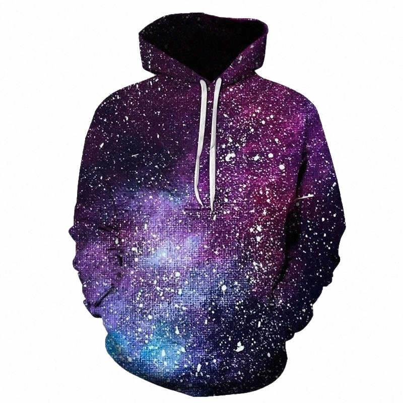 men's Hoodies & Sweatshirts Spring Autumn Mens 3D Printing Galaxy Sweatshirt Loose Edition Fashion Hoodie Customized Men And Women f3rM#-image-795273382