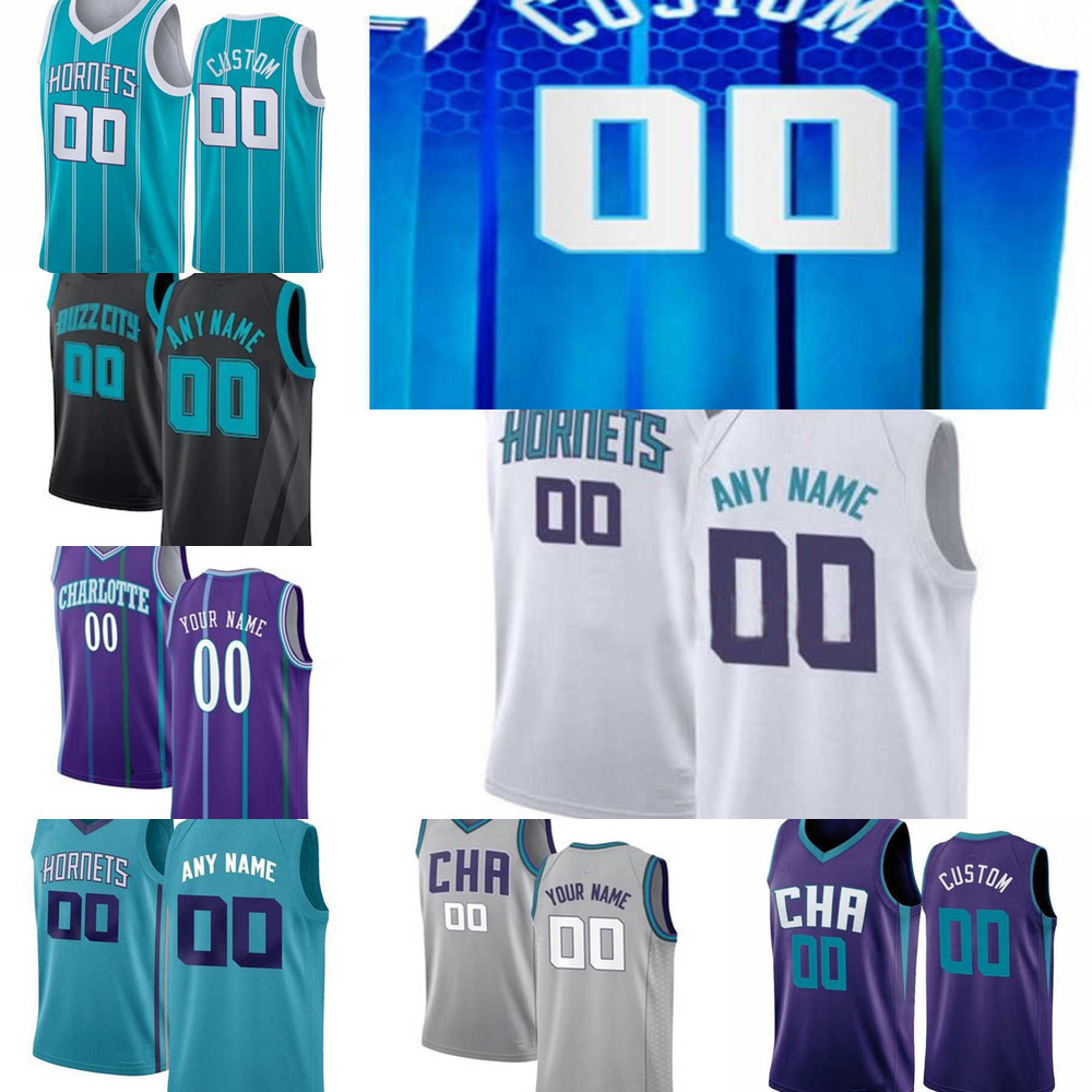 

Basketball Jersey 75th Mens Womens Youth Charlotte''Hornets''5 Bouknight Kai 23 Jones Kelly 12 Oubre Jr. 25 P.J. Washingtons Custom, Color