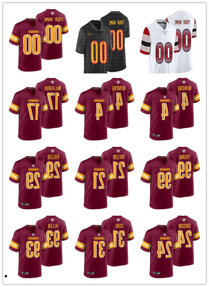 

custom Football Jerseys Washington''Commanders''Men womens 17 Terry McLaurin 99 Chase Young 11 Carson Wentz 24 Antonio Gibson 1 Jahan Dotson 26 Landon Collins, Color